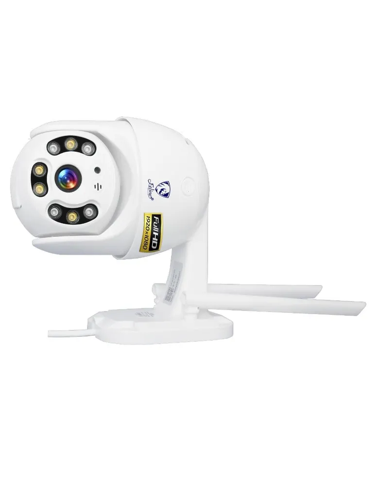 Camara Ip Wifi Exterior Robótica 1080p Hd 8 Leds Seguridad Micrófono