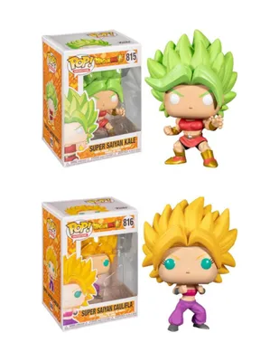 Set figuras Super Caulifla Funko POP! Dragon Ball Super