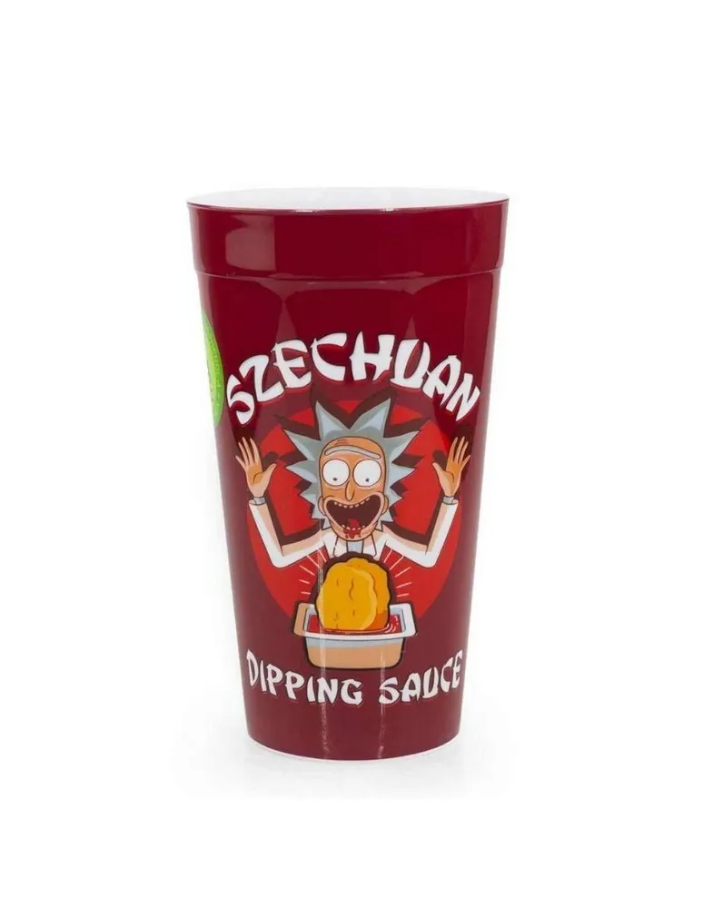 Vaso Coleccionable Just Funky Rick y Morty Szechuan Dipping Sauce