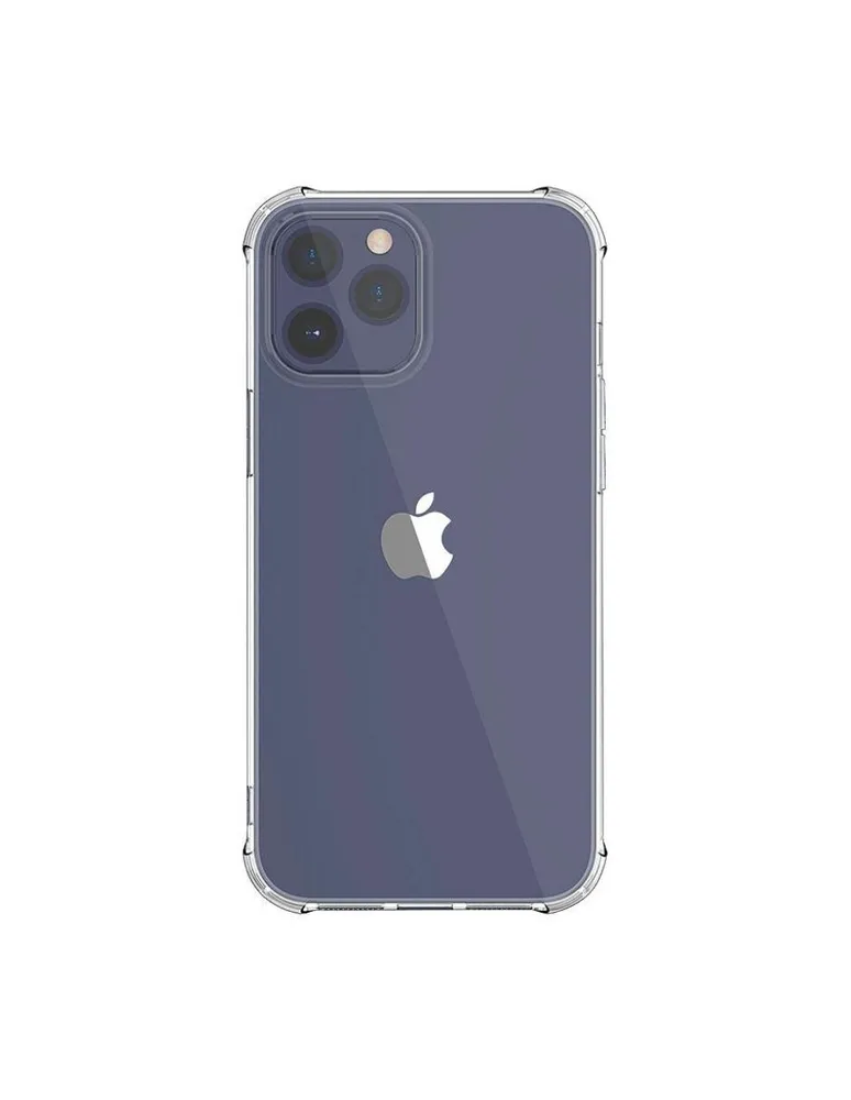 Mica + Funda Iphone 12 Pro Max Transparente Anti Golpes