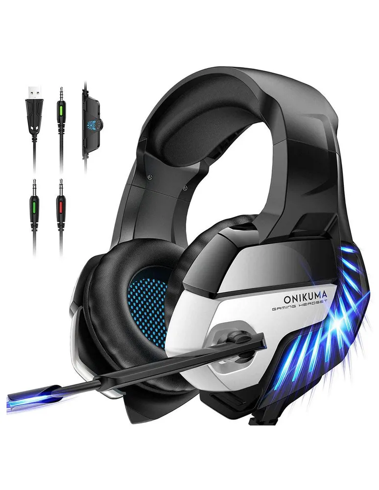 Audífonos Gamer Onikuma K5 Pro Alámbricos con Cancelación de Ruido