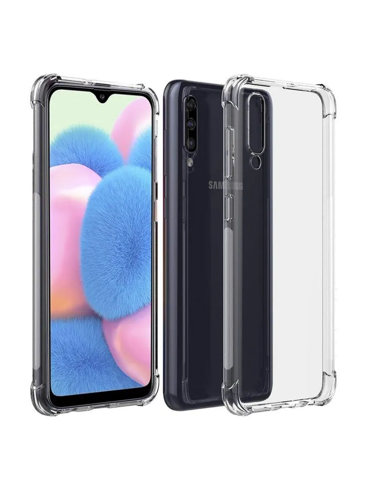 Mica + Funda para Samsung A30S Alienpop Anti Golpes