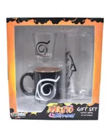 Set Taza, Vaso y Vaso Tequilero Aby Style Naruto