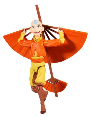 Figura de acción Aang Mcfarlane articulado Avatar La Leyenda de Aang