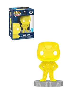 Figura Funko Pop! Iron Man Gema Amarilla Serie Artistica Marvel Infinity Saga