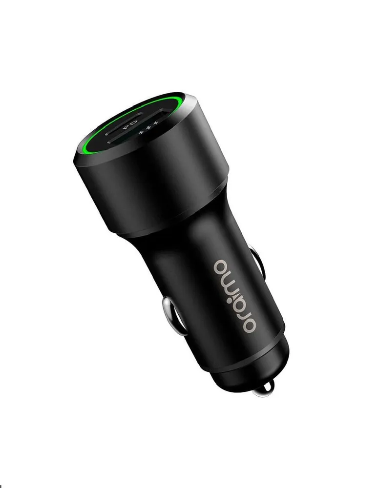 Cargador de Auto Oraimo Bullet PD tipo C 3.0 compatible con iOS y Android