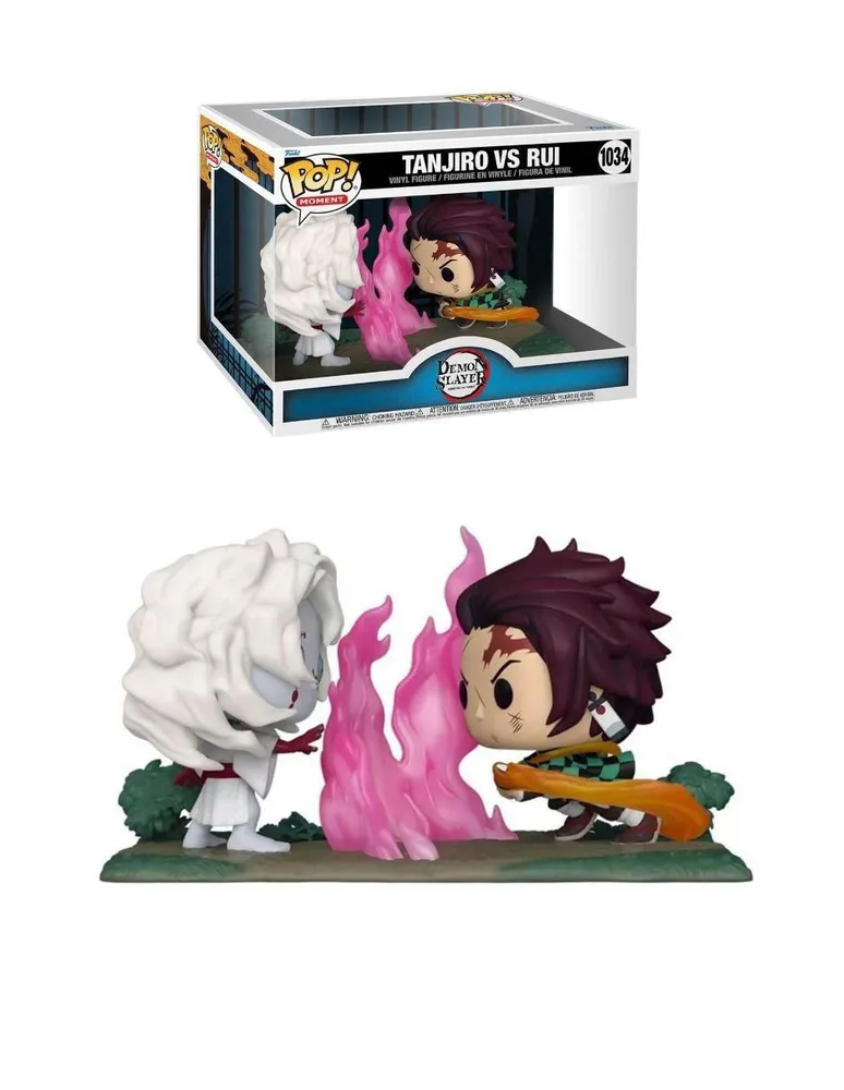 Figura Funko Pop! Tanjiro vs Rui Moment Kimetsu no Yaiba Demon Slayer