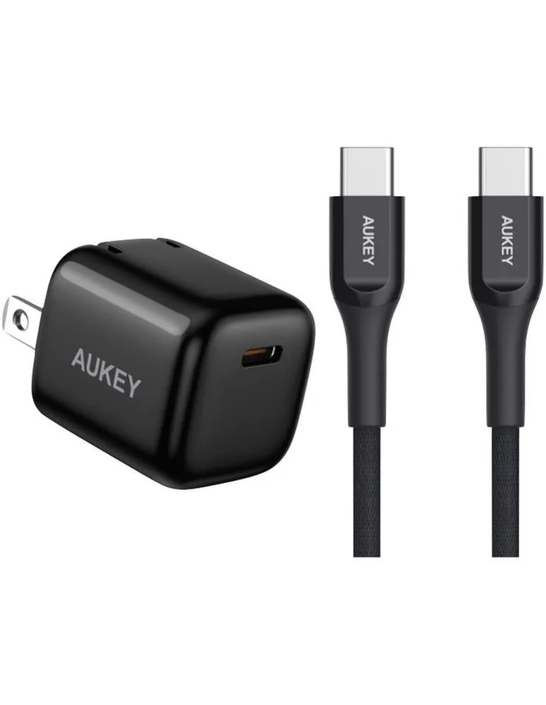 Cargador Aukey Tipo C 3.1 Compatible con Android