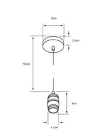 Lámpara colgante Tecnolite