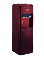 Despachador de agua con gabinete HMK rojo obscuro