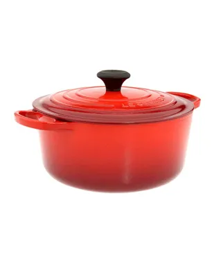 Cacerolla redonda Le Creuset hierro Cherry 26 cm roja