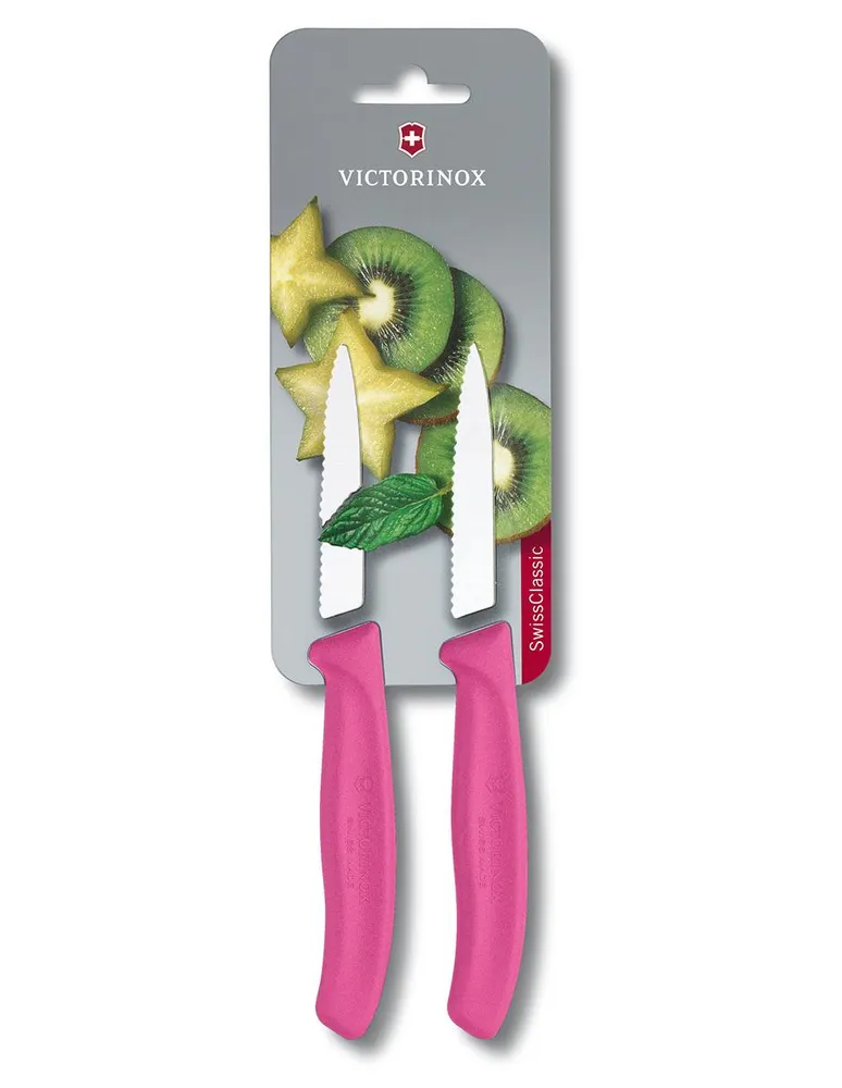 Set de 2 cuchillos Victorinox rosa