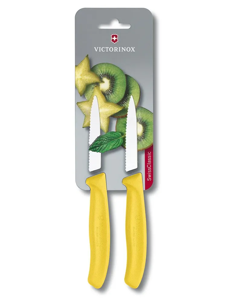 Set de 2 cuchillos Victorinox amarillo