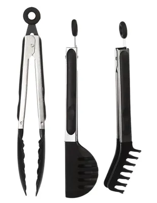 Set de 3 pinzas Farberware negro