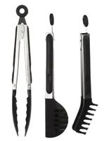 Set de 3 pinzas Farberware negro