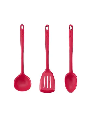 Set de 3 utensilios T-Fal Proflex 40 cm rojo