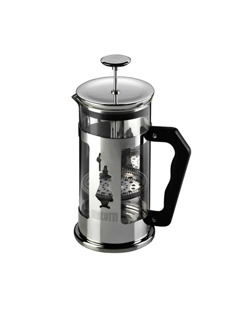 Cafetera tipo prensa Bialetti 1 Litro plateada