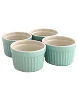 Set de 4 ramekins Dulces Besos Classics menta