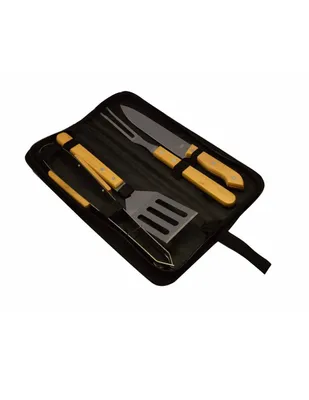 Set de 4 utensilios para asador con estuche Good & Good