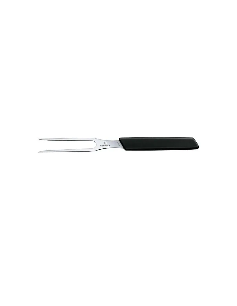 Tenedor para trinchar Victorinox Swiss Modern acero inoxidable negro