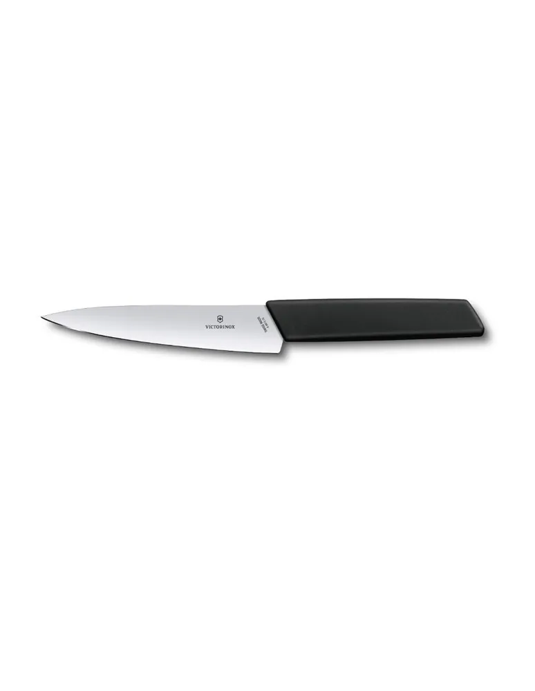 Cuchillo de cocina Victorinox Swiss Modern acero inoxidable negro