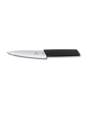 Cuchillo de cocina Victorinox Swiss Modern acero inoxidable negro