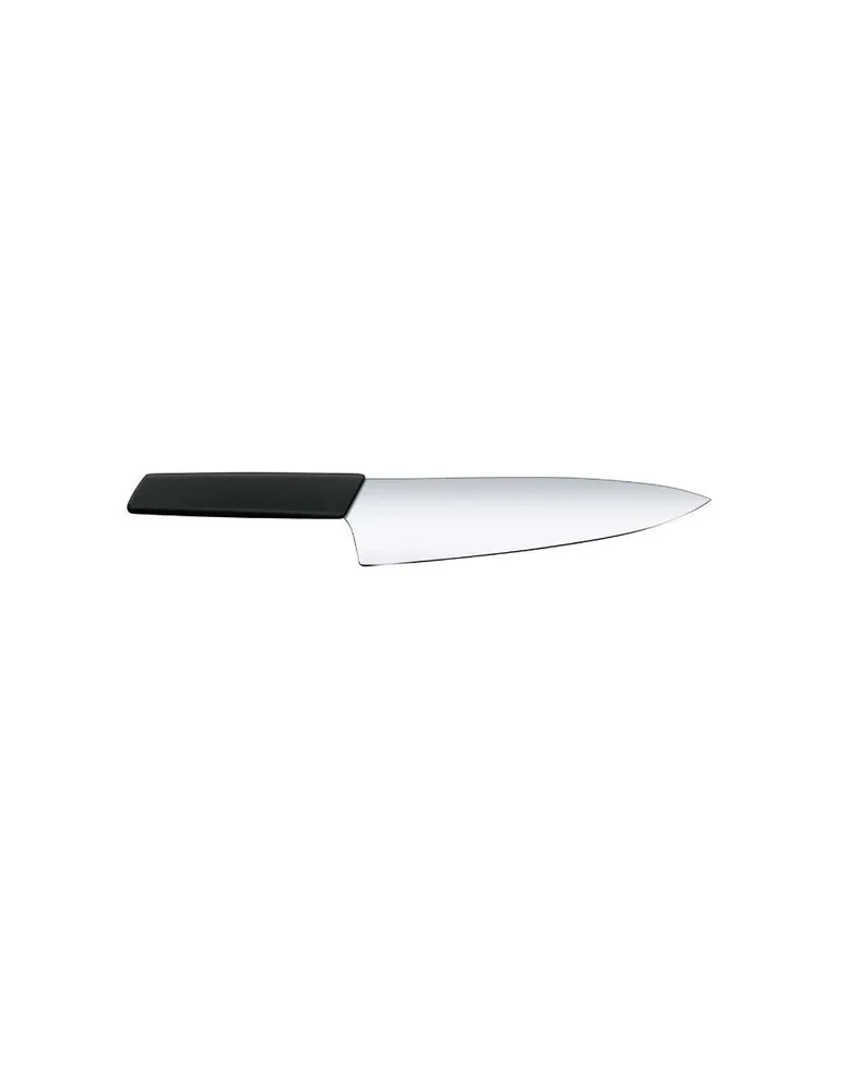 Cuchillo trinche Victorinox Swiss Modern acero inoxidable negro