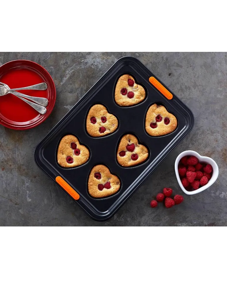 Molde antiadherente Le Creuset Mini corazones