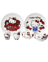 Vajilla Siglo XXI Porcelana Hello Kitty 12 Piezas