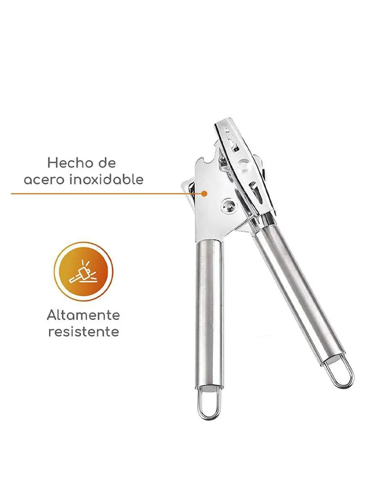 Abrelatas manual Victorinox de acero inoxidable