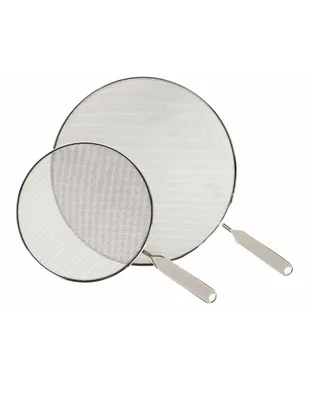 Set de 2 tapas antisalpicaduras Metaltex gris