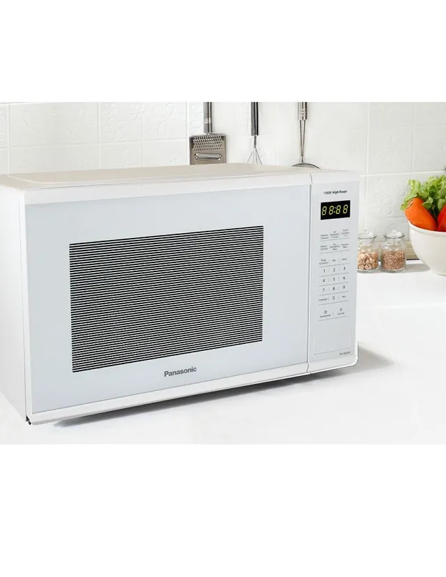 Horno Panasonic Múltiple 4 en1 Microondas Inverter Modelo NN-DS58JBRPH,  color Negro, cocina con Vapor, Cocción dual y cavidad plana con Grill tipo