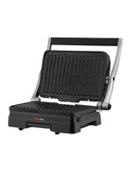 Parrilla Panini Press Cuisinart gris acero