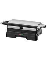 Parrilla Panini Press Cuisinart gris acero