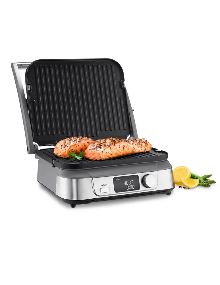 Parrilla panini Cuisinart GR-5BES gris