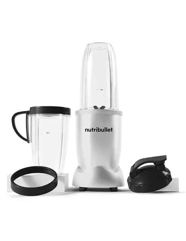 Mini Licuadora Nutribullet 102580 Color Plata Incluye 5 Accesorios