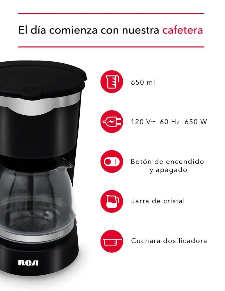 CAFETERA ELECTRICA MARCA RCA Rca RC//CAF1