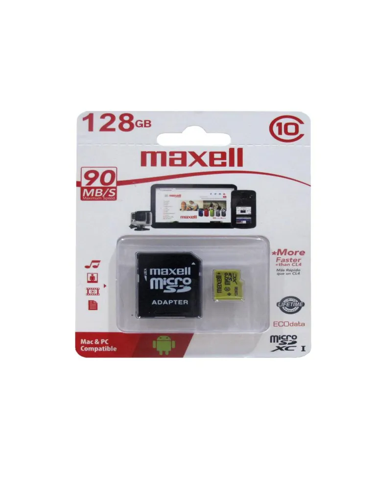 MEMORIA MAXELL MICRO SD 256 GB - Jumbo