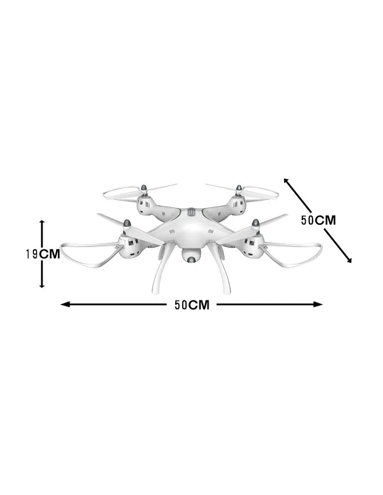 Drone Syma X8Pro plateado