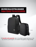 Mochila para Cámara Fotográfica Básica Redlemon M2000