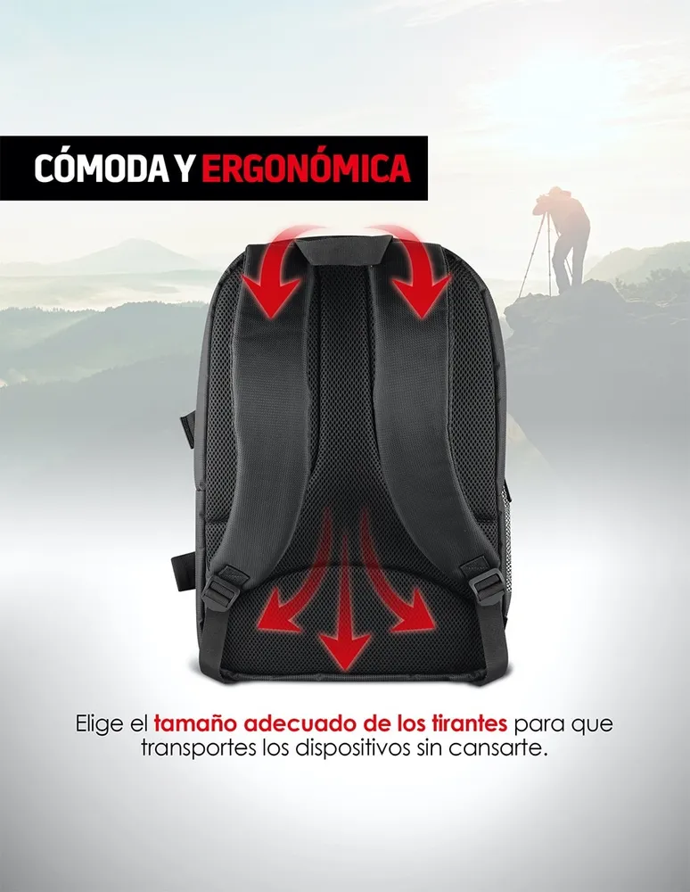 Mochila para Cámara Fotográfica Básica Redlemon M2000