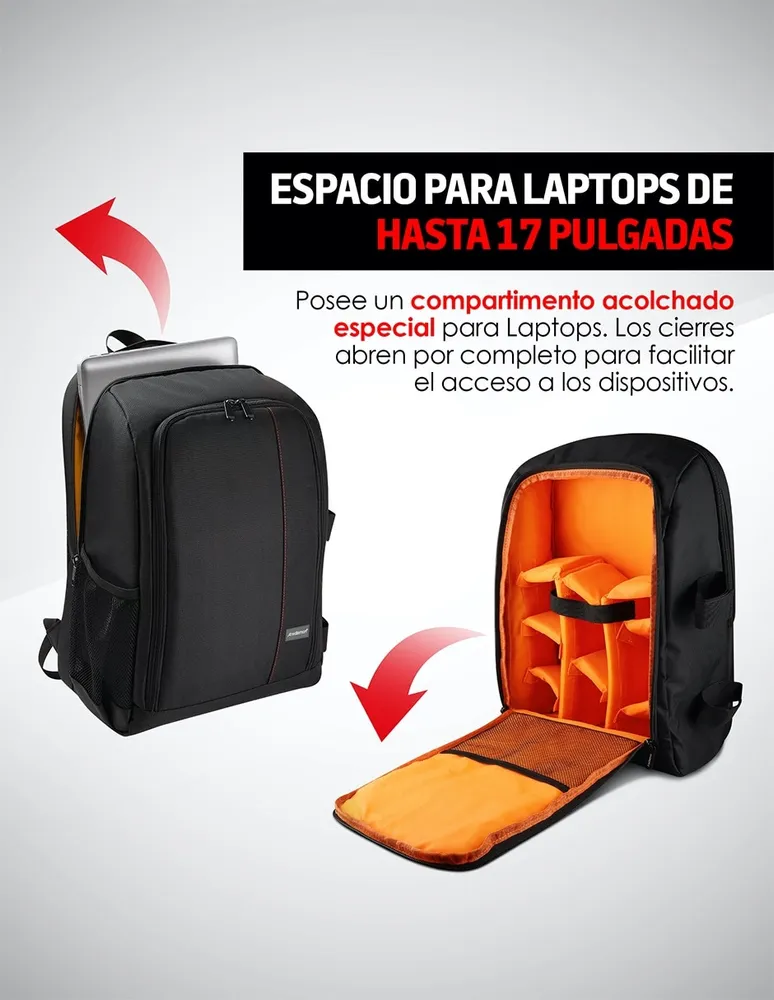 Mochila para Cámara Fotográfica Básica Redlemon M2000