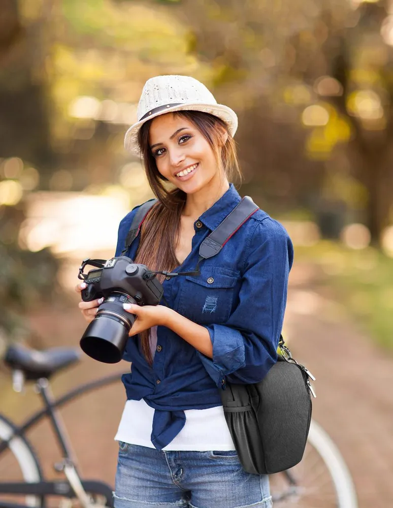 Mochila para Cámara Fotográfica Redlemon Universal Resistente al Agua