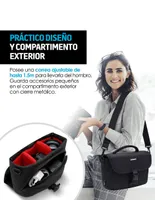 Mochila para Cámara Fotográfica Redlemon Impermeable con Separadores