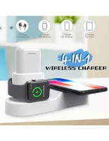 Cargador Wireless Hotshot compatible con Celulares y Relojes tecnología Qi