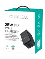 Cargador de pared Quikcell tipo C 3.0 compatible con puertos USB-C y Power Delivery