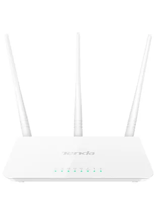 Router Inalámbrico de 300 Mbps 3 Antenas Tenda F3 blanco