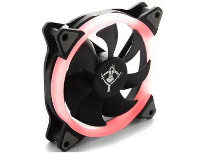 Ventilador Yeyian Typhoon 120mm LED rojo FS1012