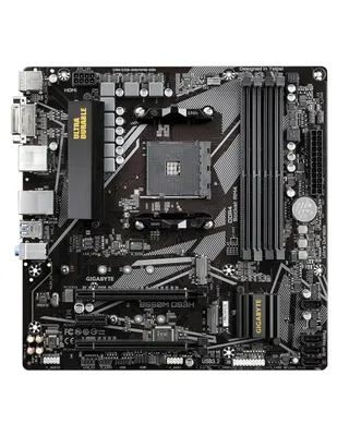 Tarjeta madre Gigabyte B550M DS3H con procesador AMD