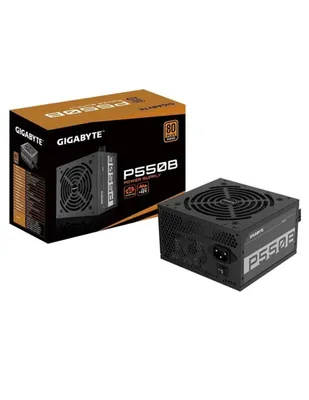 Fuente de Poder Gigabyte P550B 550W 80 Plus Bronce GP-P550B